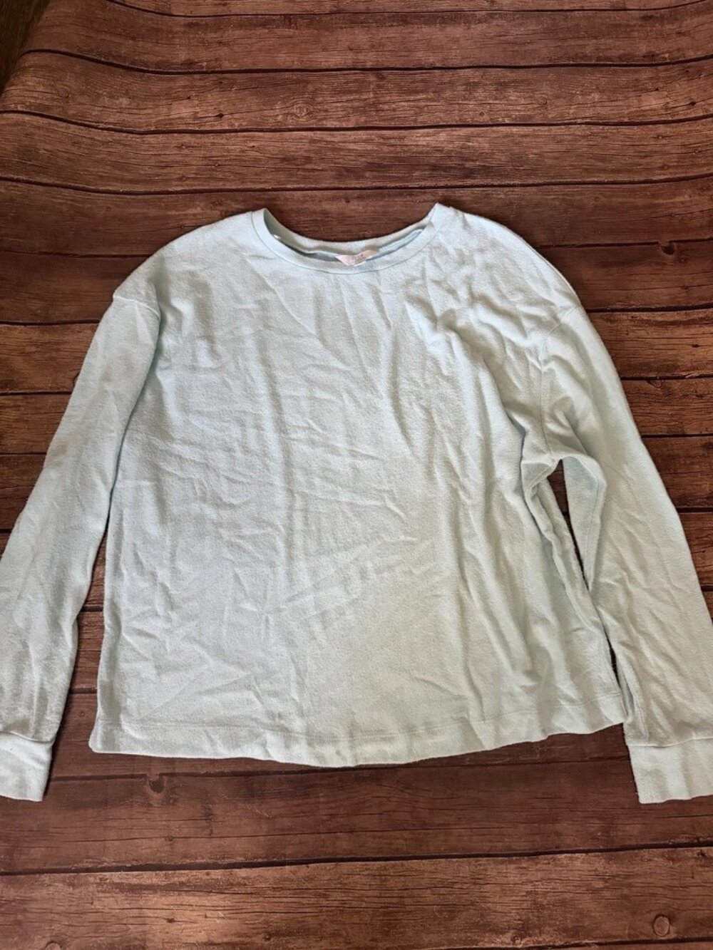 Women’s Time And Tru Light Blue Sweater Large 12-14